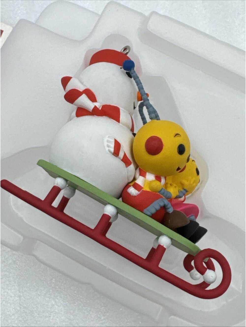 2003 Hallmark Keepsake Mr. Snowie Rolie Disney's Rolie Polie Olie Ornament New - Picture 4 of 13